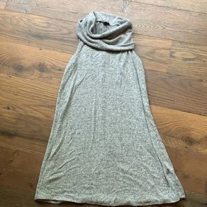 Express Turtleneck Cowl Dress